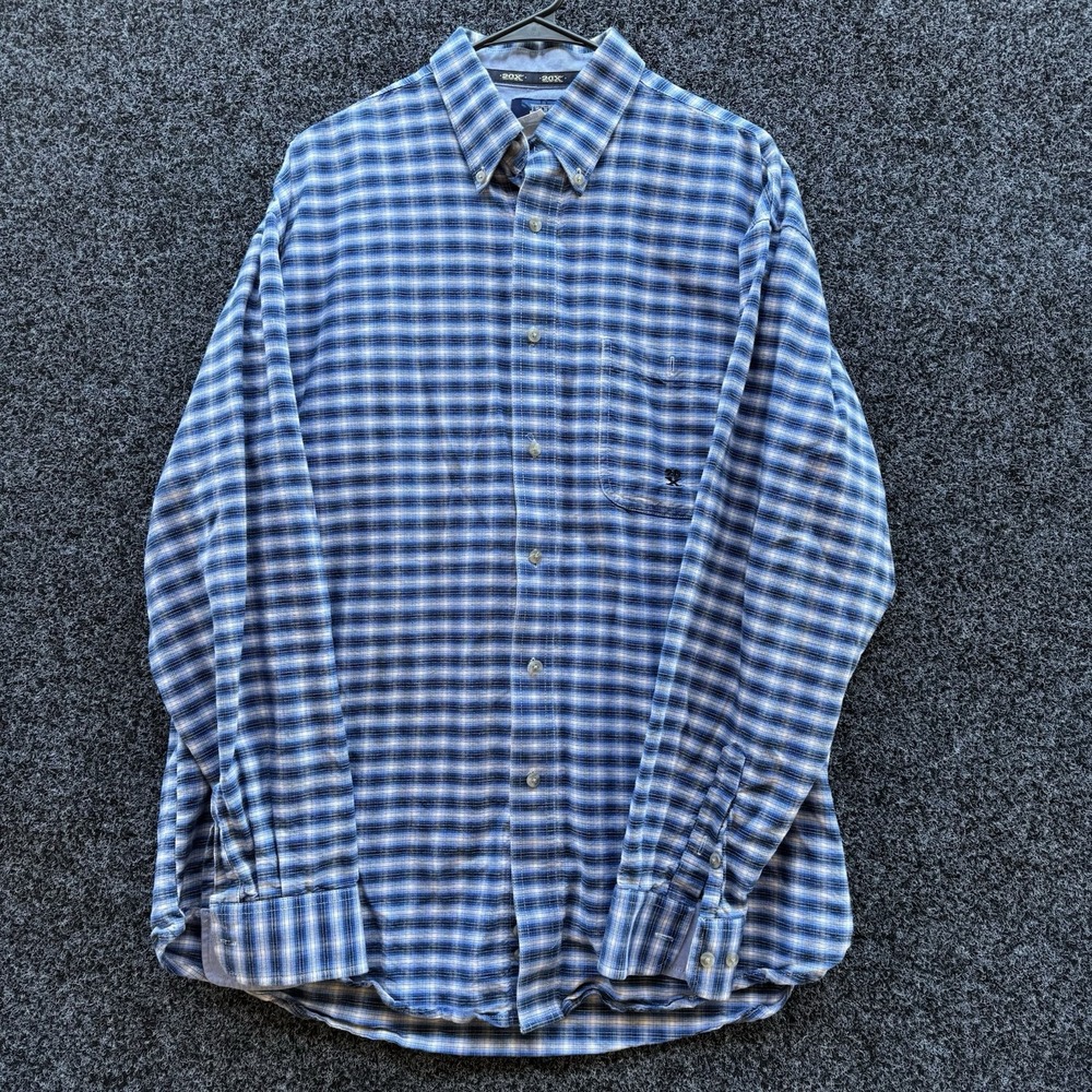 Wrangler 20X Competition Performance Men's Button Front Shirt MJ2121M‎ | L